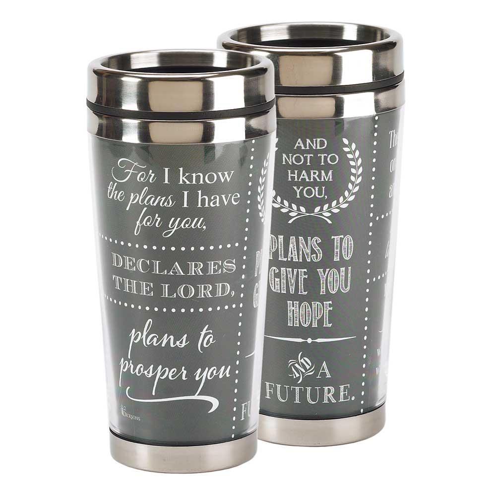 Travel Mug I Know The Plans Jer.29:11-13