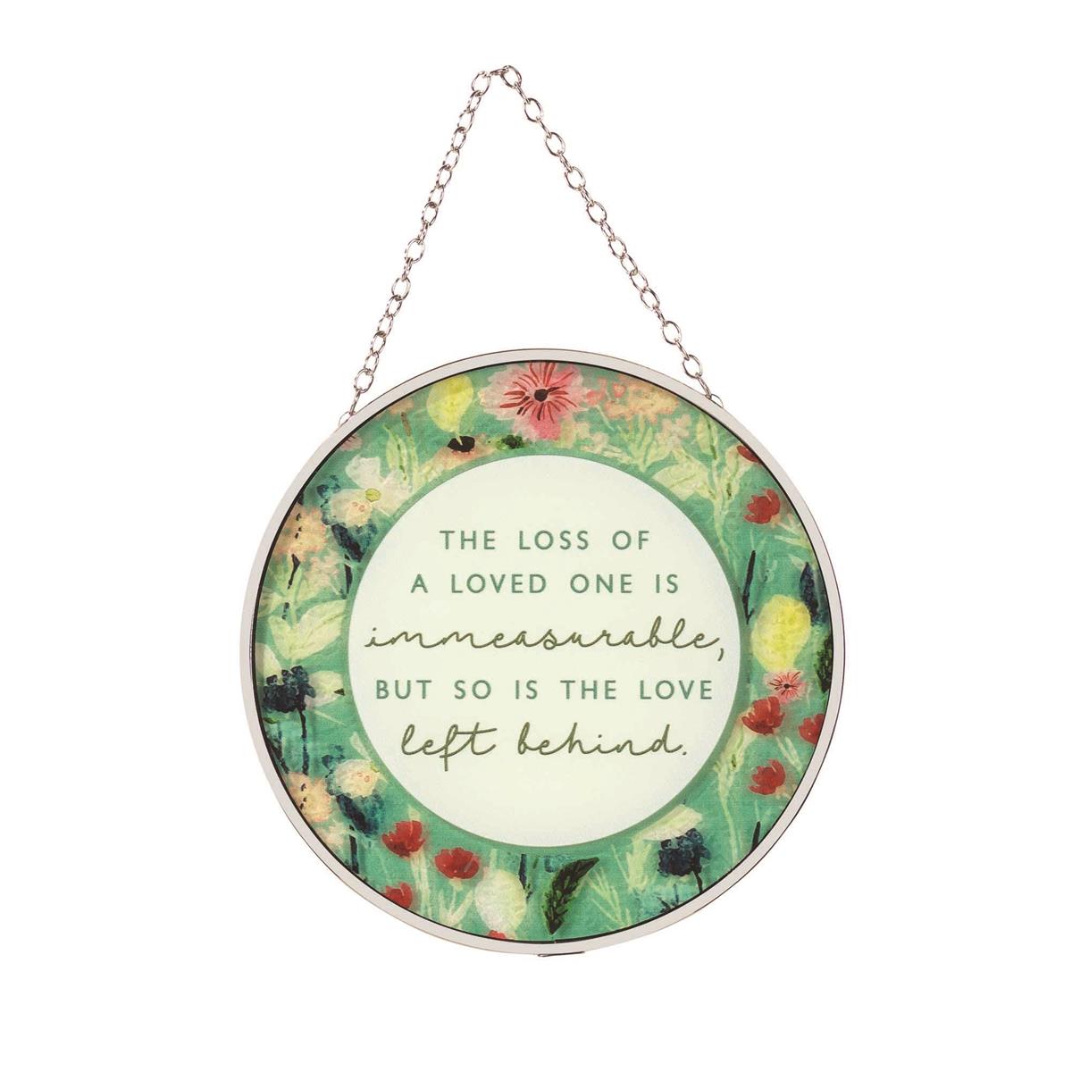 Suncatcher The Loss With Suction Cup 6"