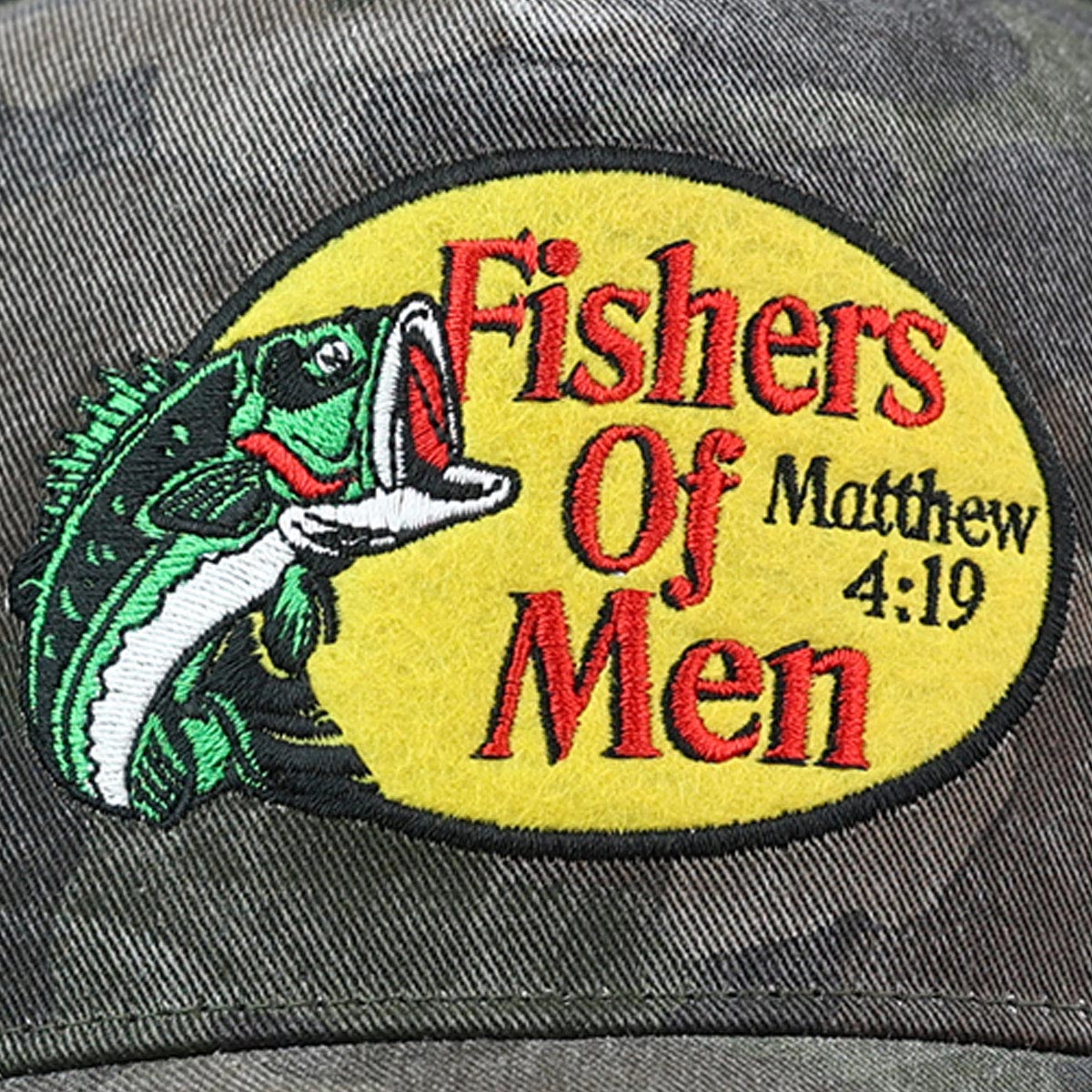 Mens Cap- Fishers Of Men Camo
