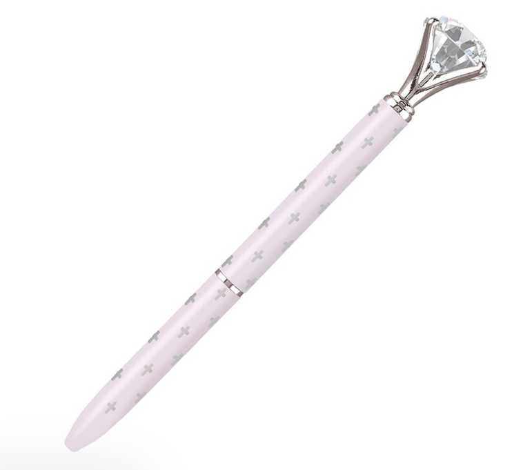 Gem Pen Lavender Cross