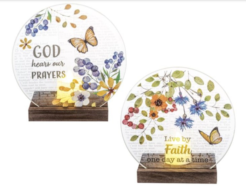 Beauty Of The Bible Light-Up Decor Sign
