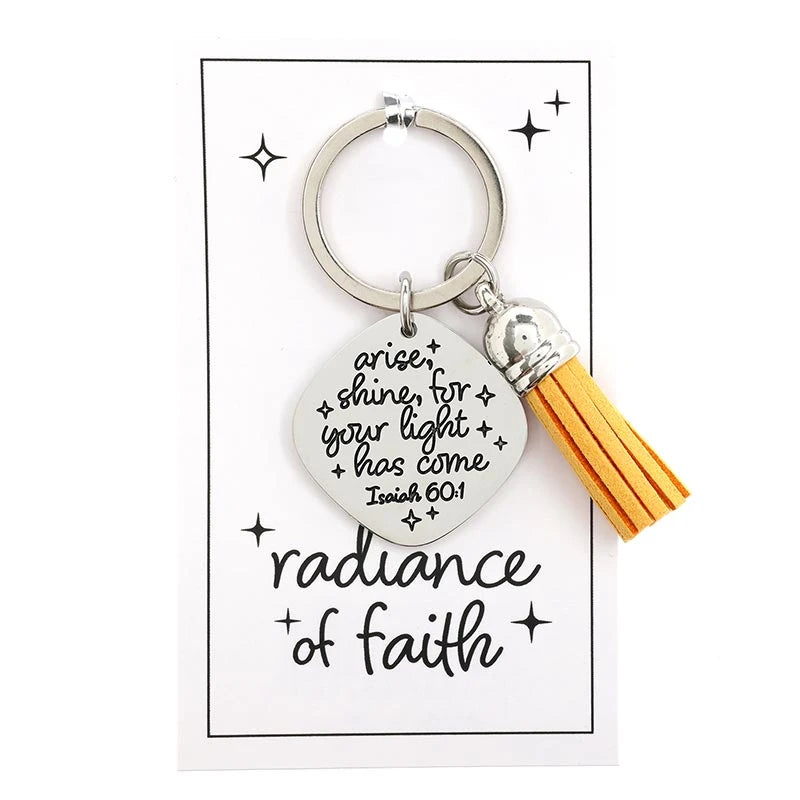 Radiance of Faith Keychain