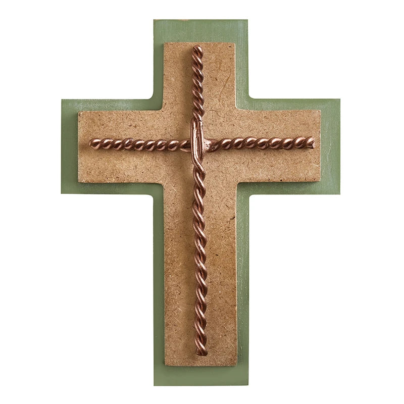 Green Nailed Cross
