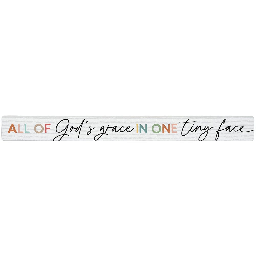 God's Grace Tiny Face- Talking Stick