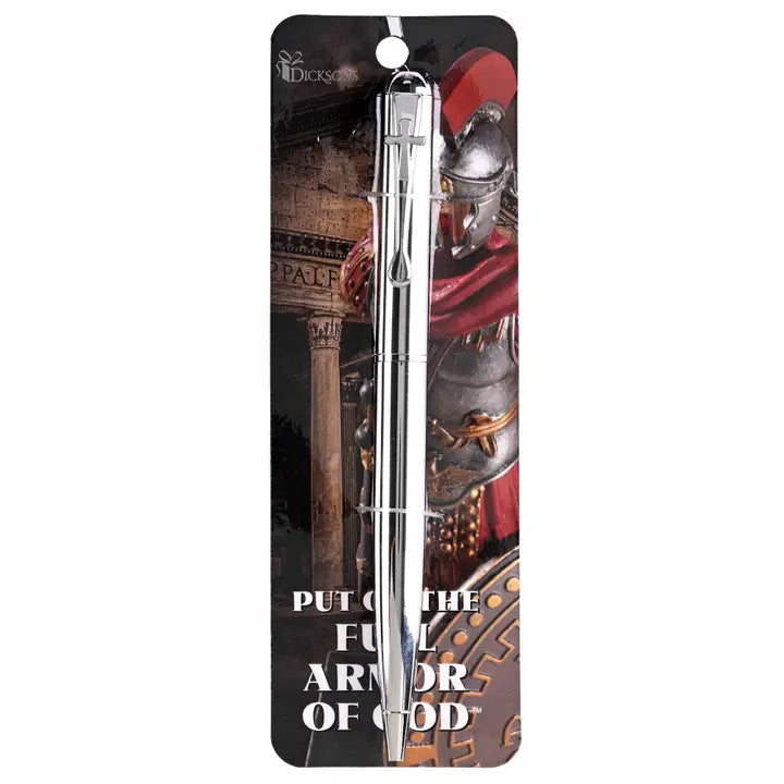 Pen Full Armor of God Metal 5.25"