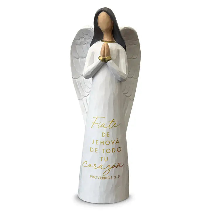 Spanish Angel Figurine Fiate De Jehova