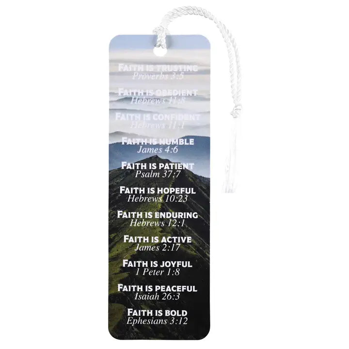 Tassel Bookmark Faith Is