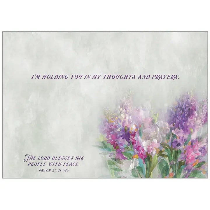 Soft Lilacs - Faith Thinking of You Card- SCD112042