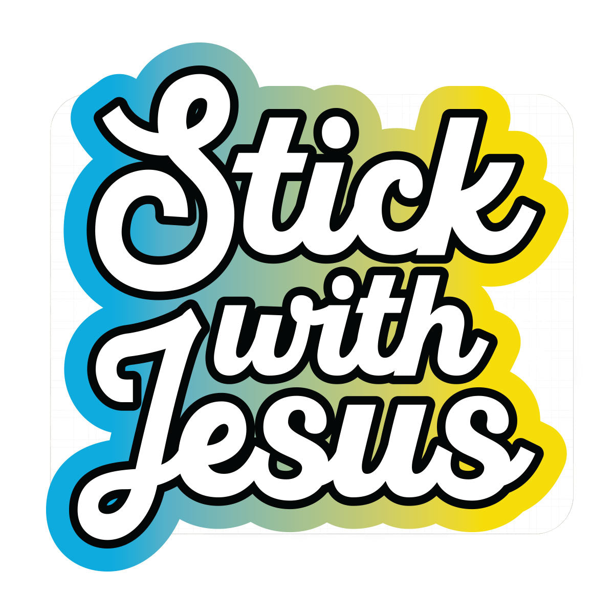 Kerusso Sticker Stick with Jesus