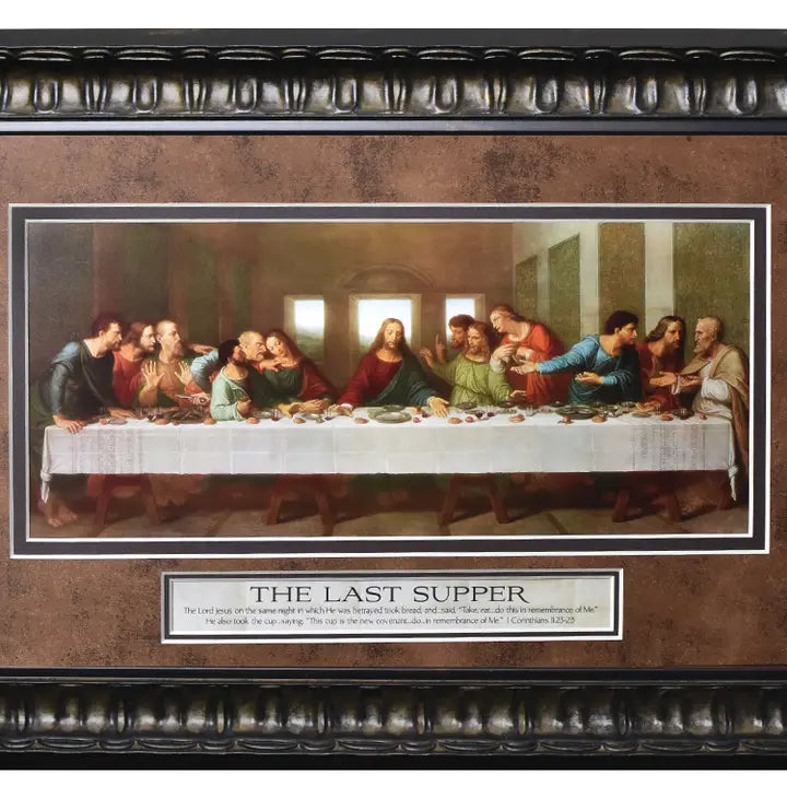 Last Supper 12X18 - Wall Art