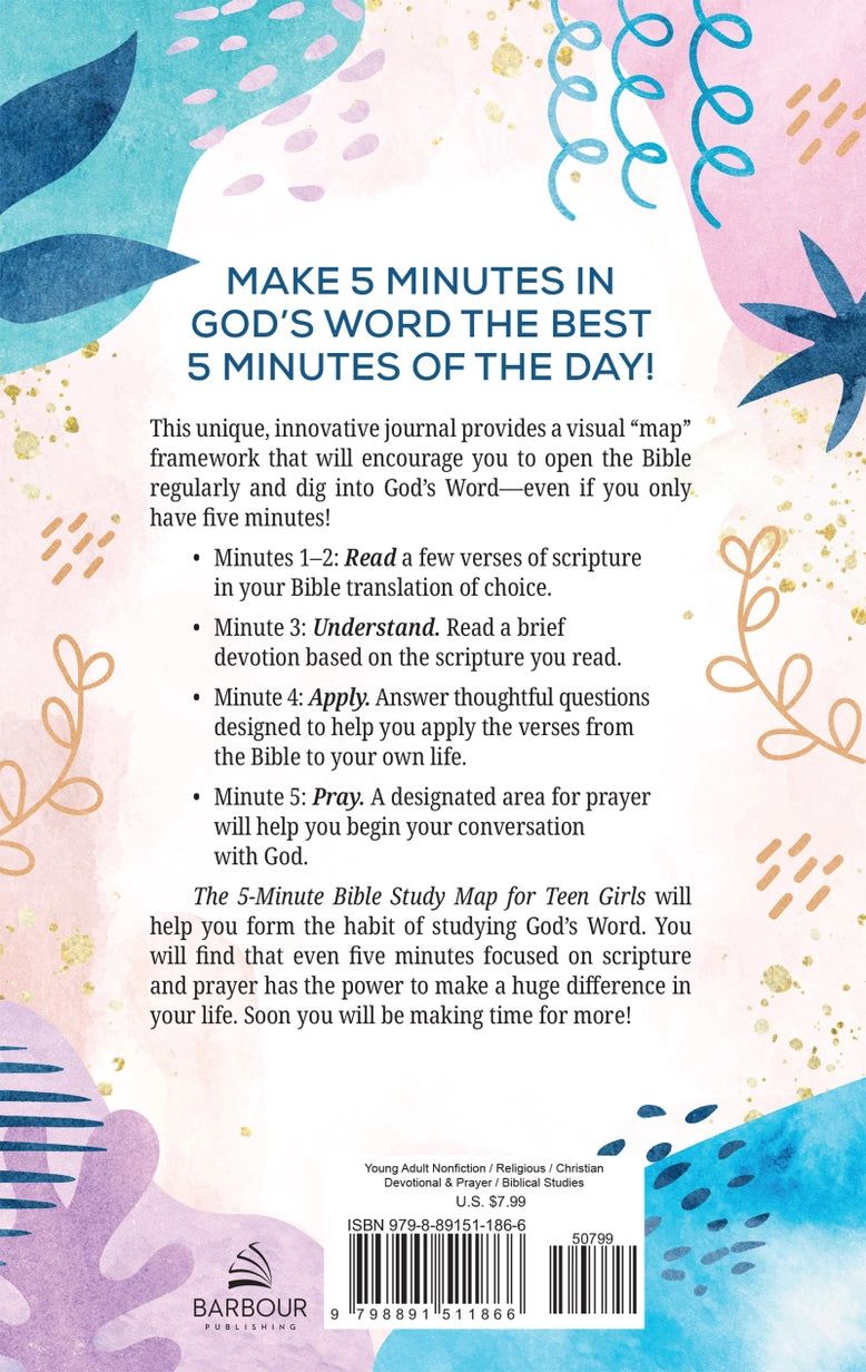The 5-Minute Bible Study Map For Teen Girls