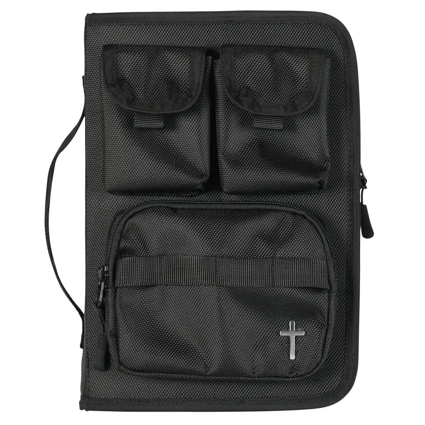 Bible Case Portfolio Style Black Large