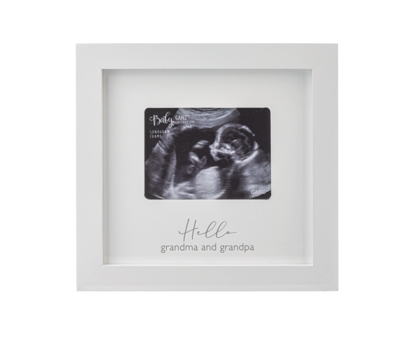Hello Grandma & Grandpa Picture Frame