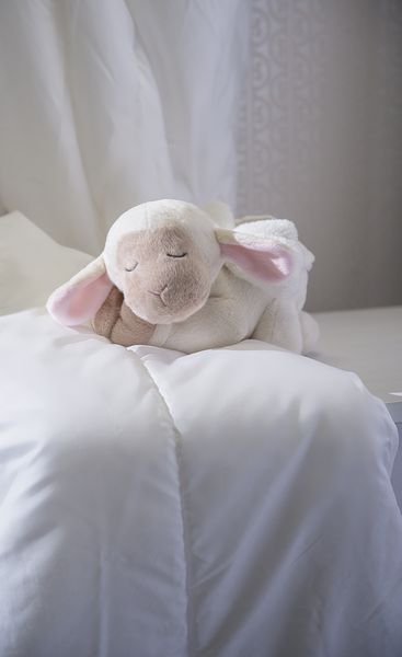 Sleepy Lamb Plush 9"