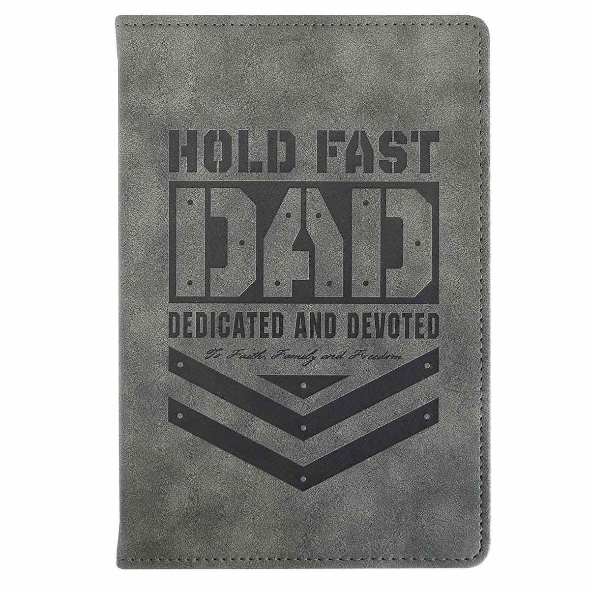 Hold Fast Dad Leather Journal