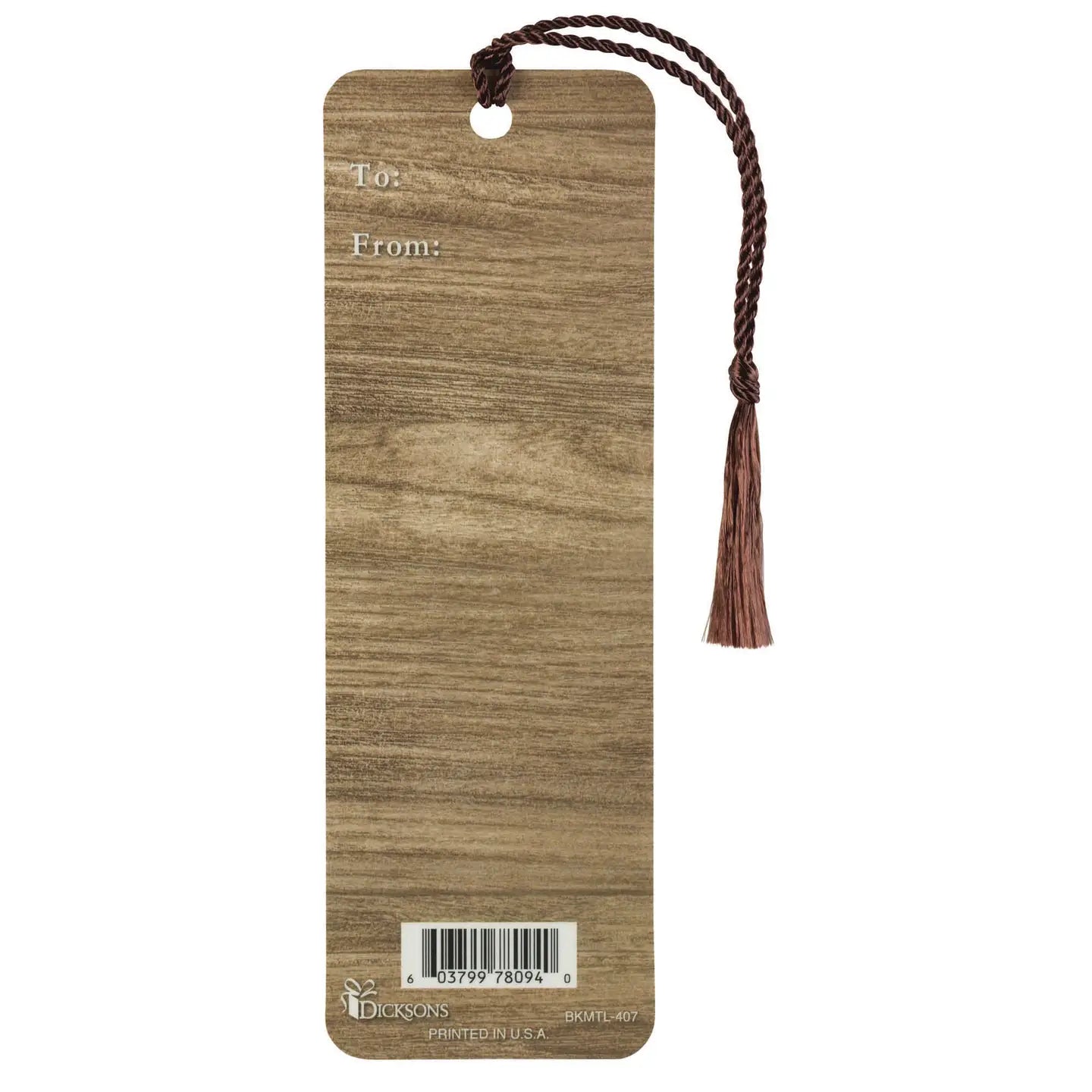 Baptized in Christ Tassel Bookmark