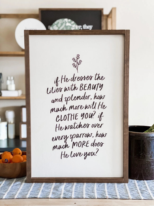 Jireh, You Are Enough | Home Decor Made in the USA