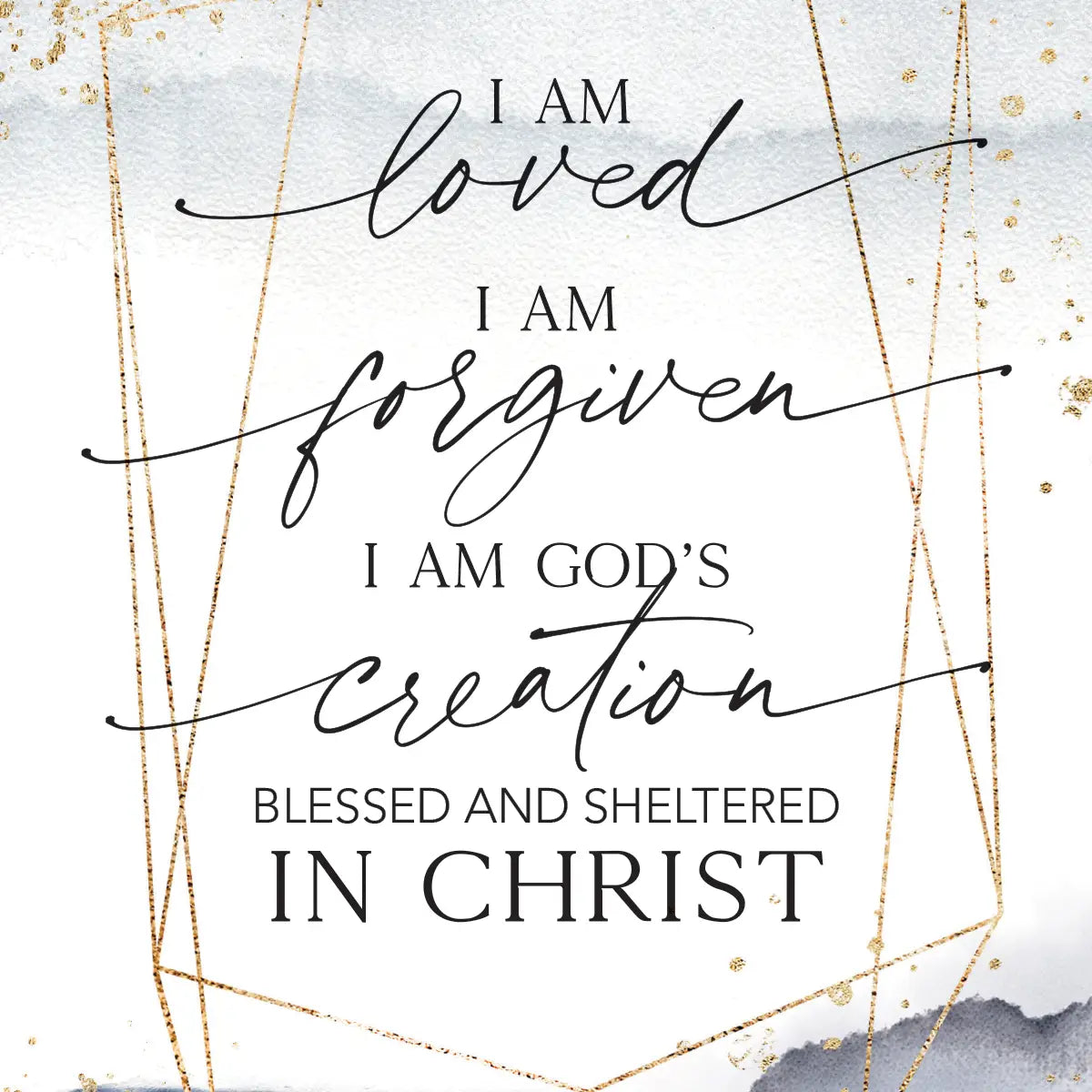 I Am Loved - Heaven Sent Plaques 6X9 Wood Plaque