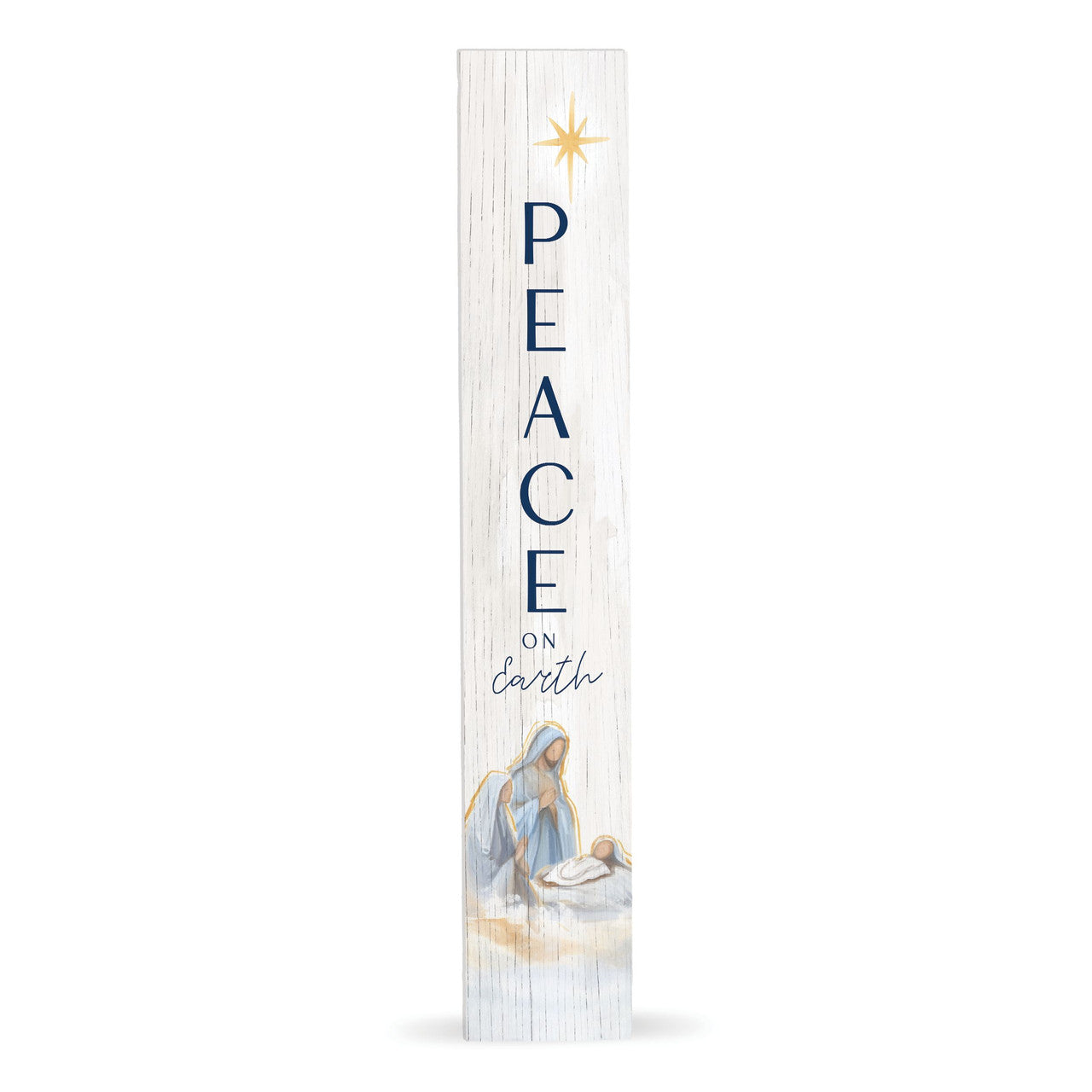 Peace On Earth Porch Leaner