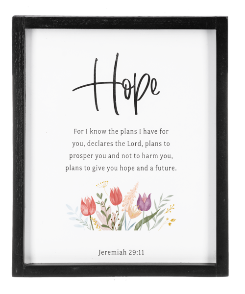 Faith, Hope, Love, Peace Bible Verse Wall Decor