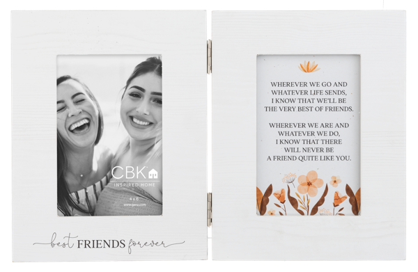 Best Friends Forever 4"x6" Dual Frame
