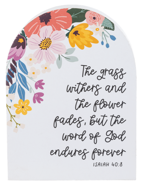 Bible Verse Arch Message Block