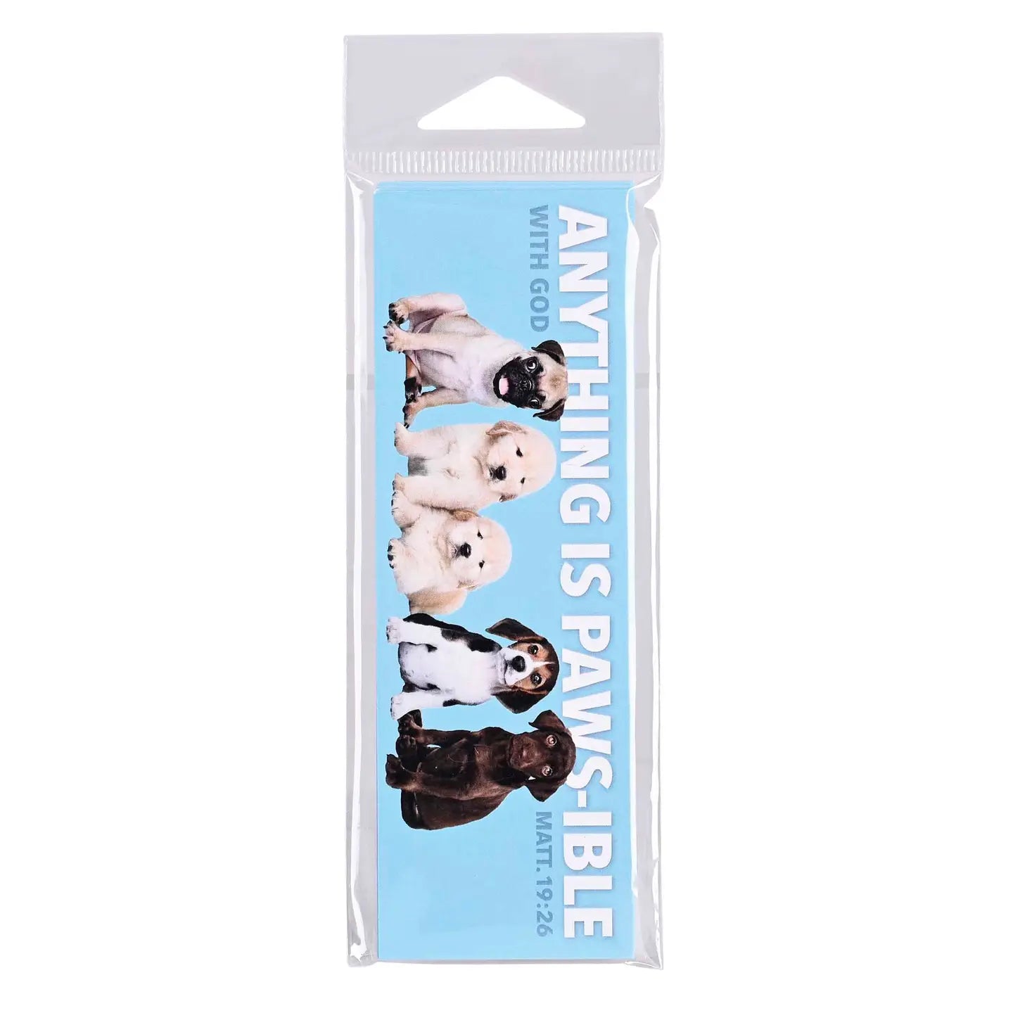 Packaged Bookmarks Anything Paws-Ible