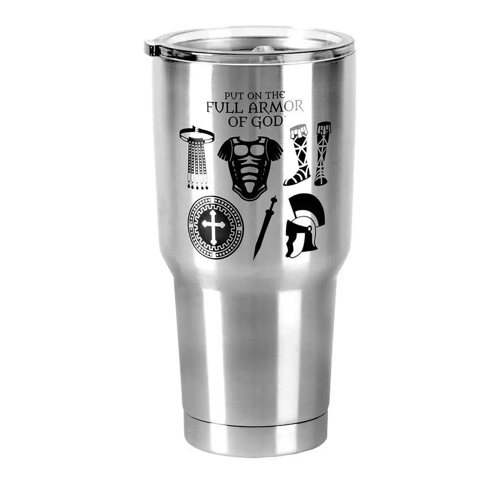 Armor of God Stainless Steel Tumbler 30 oz