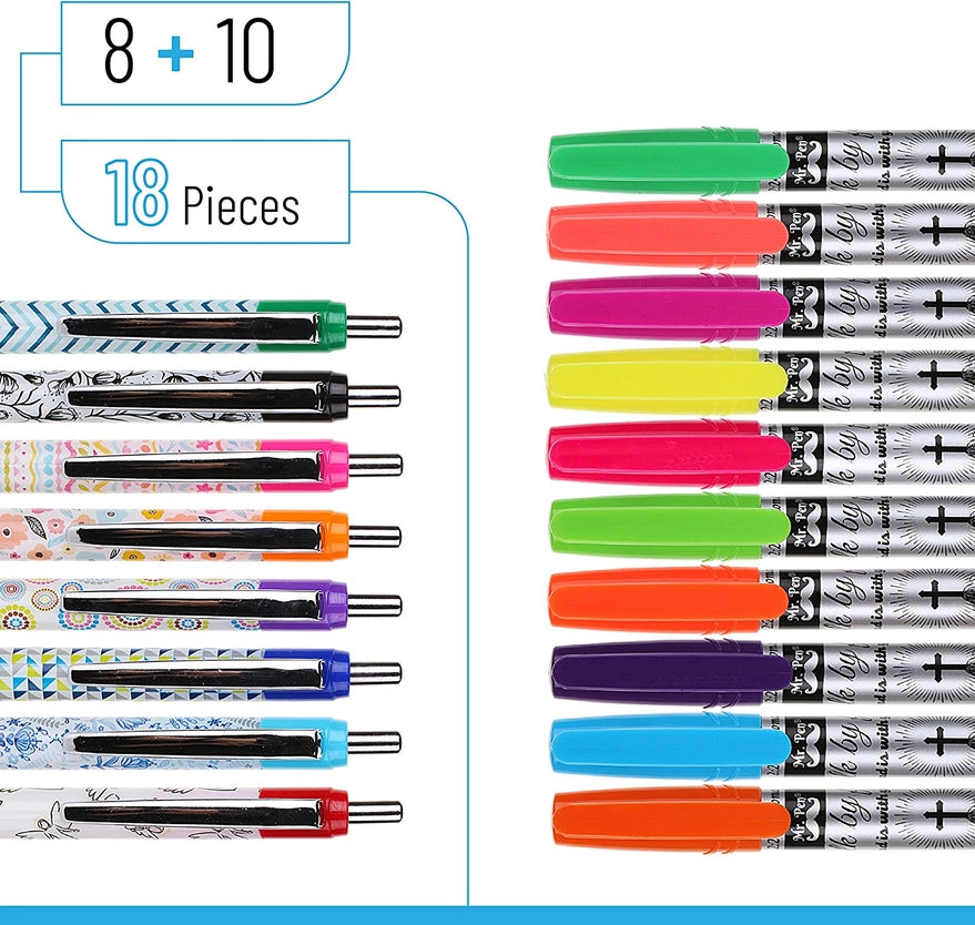 Mr. Pen- Bible Journaling Kit, 18 Pack