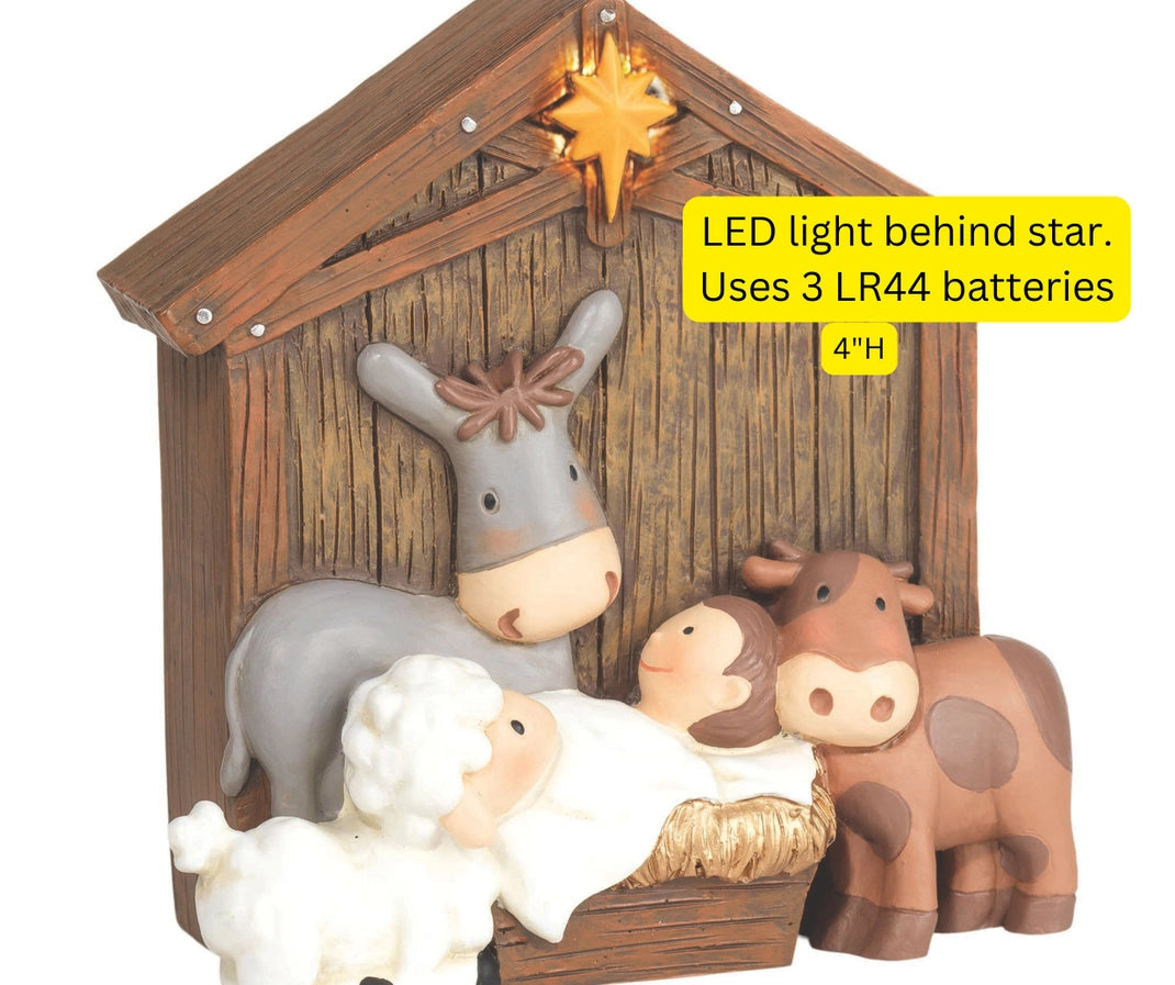 One Child One Night Baby Jesus & Animals