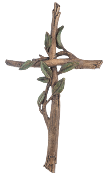 Nature's Cross Wall Plaque