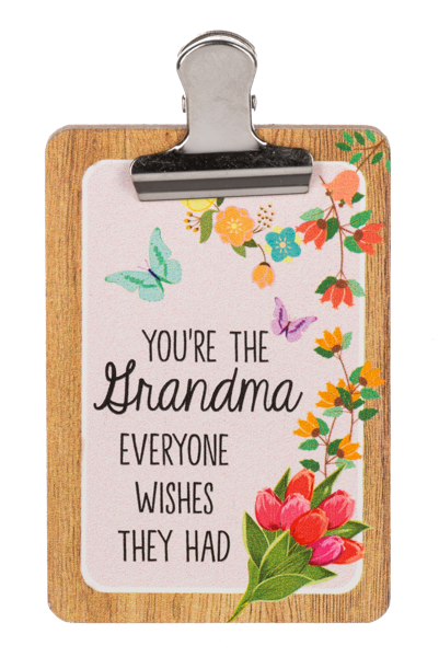 Mini Clipboard Plaques with Easels