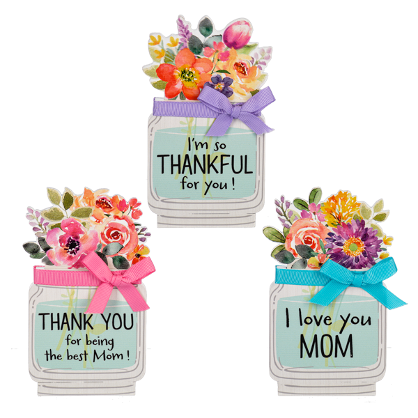 Mom Hidden Message Gift Card Holders
