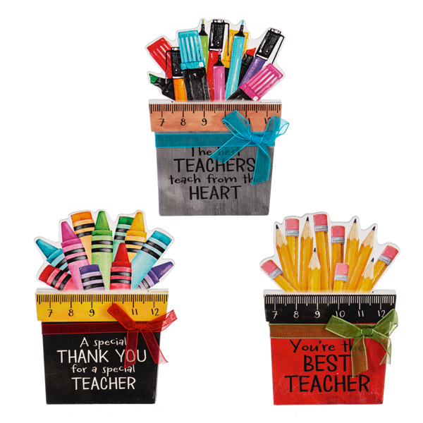 Hidden Message 2 pc Gift Card Holders, Teachers