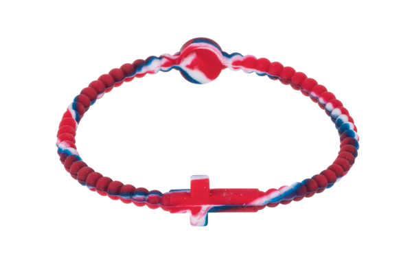 God Bless America Tie-Dye Bracelets