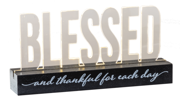 Blessed Light Up Plaque