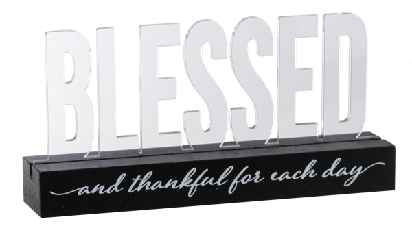 Blessed Light Up Plaque