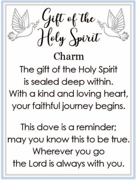 The Gift of the Holy Spirit Charms