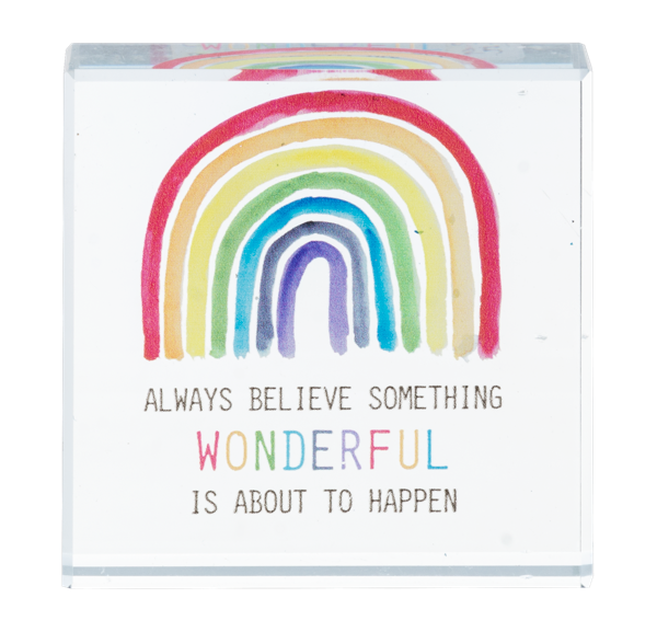 Block Talk - Always believe something wonderful is about to happen