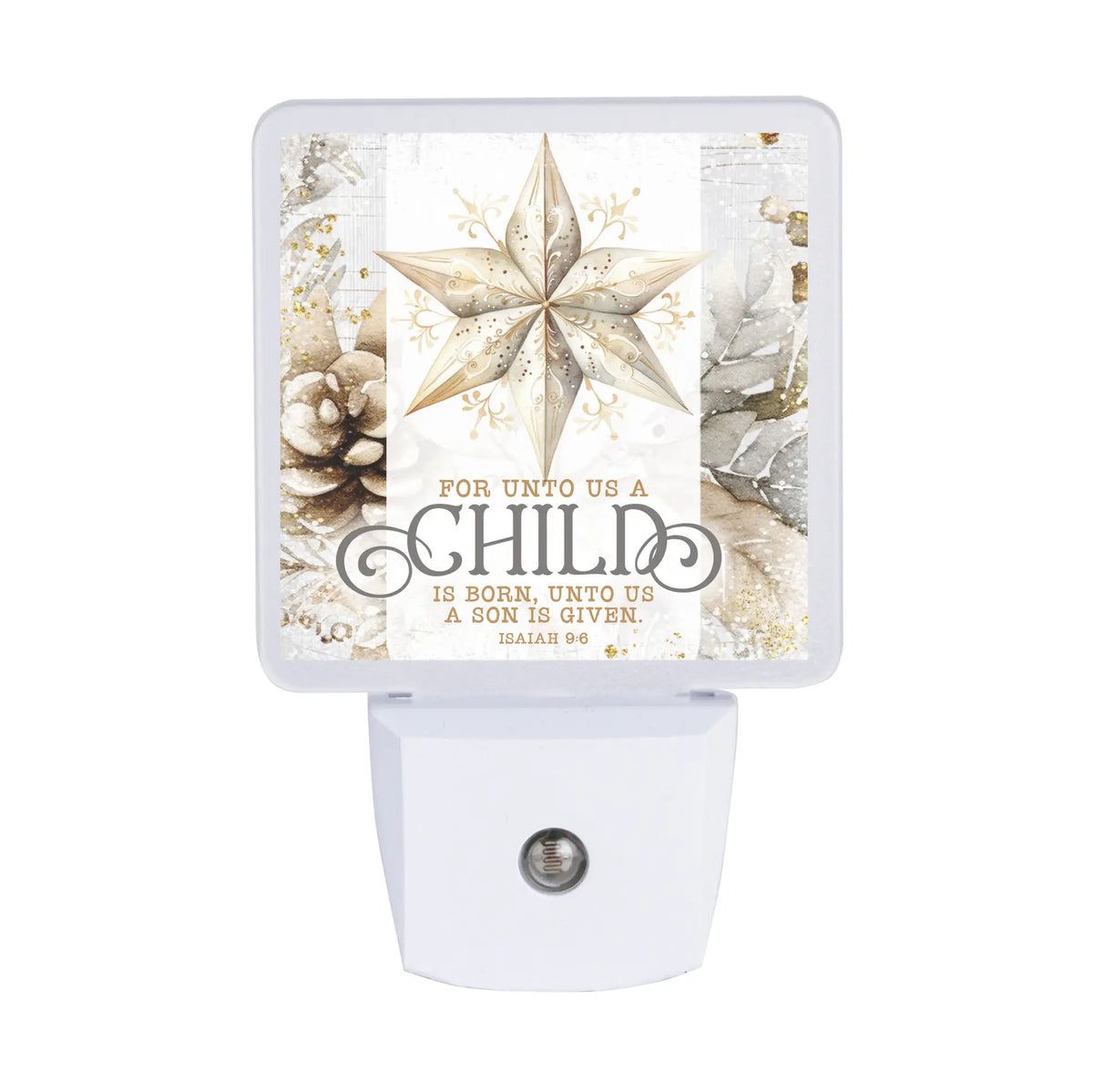 For Unto Us A Child - Let Your Light Shine Nightlights
