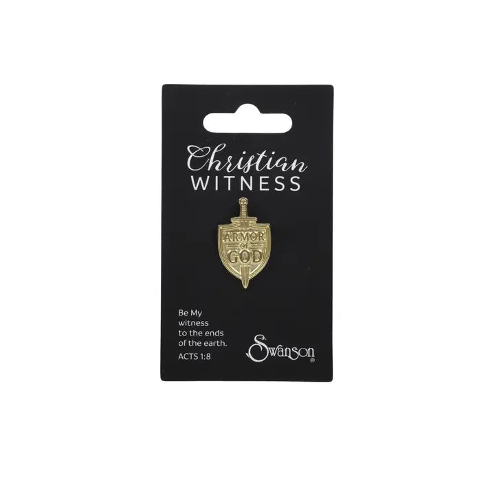 Lapel Pin Armor of God