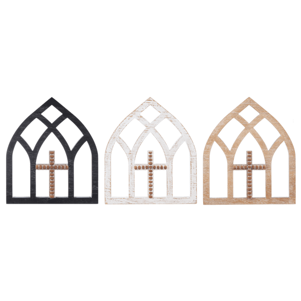 Arch with Cross Wall Decor