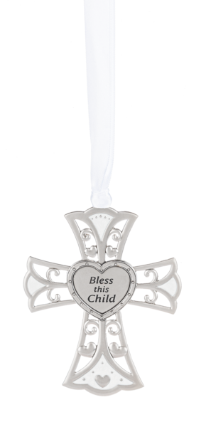 Serenity Lamb Holding Cross (2 pc. set)