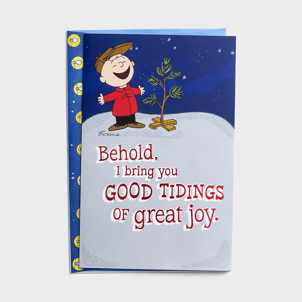 Peanuts® - Good Tidings of Great Joy - 18 Christmas Boxed Cards and Envelopes, KJV