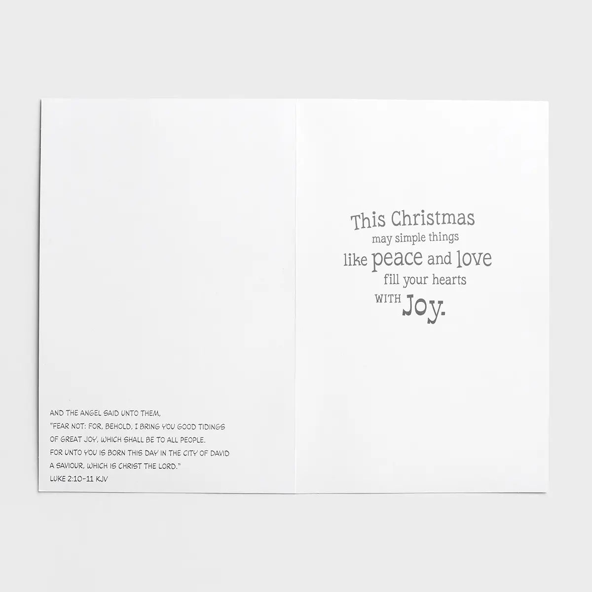 Peanuts® - Good Tidings of Great Joy - 18 Christmas Boxed Cards and Envelopes, KJV