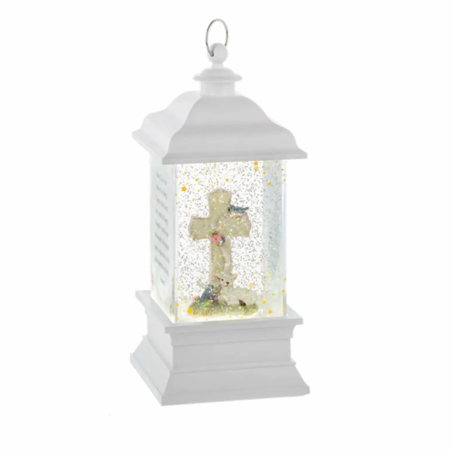 LED Light Up Shimmer Child Prayer Lantern