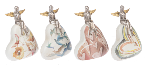 Life's Notes Angel on Heart Figurines