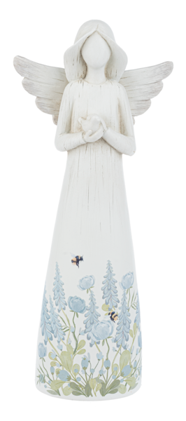 Botanical Angel Figurines