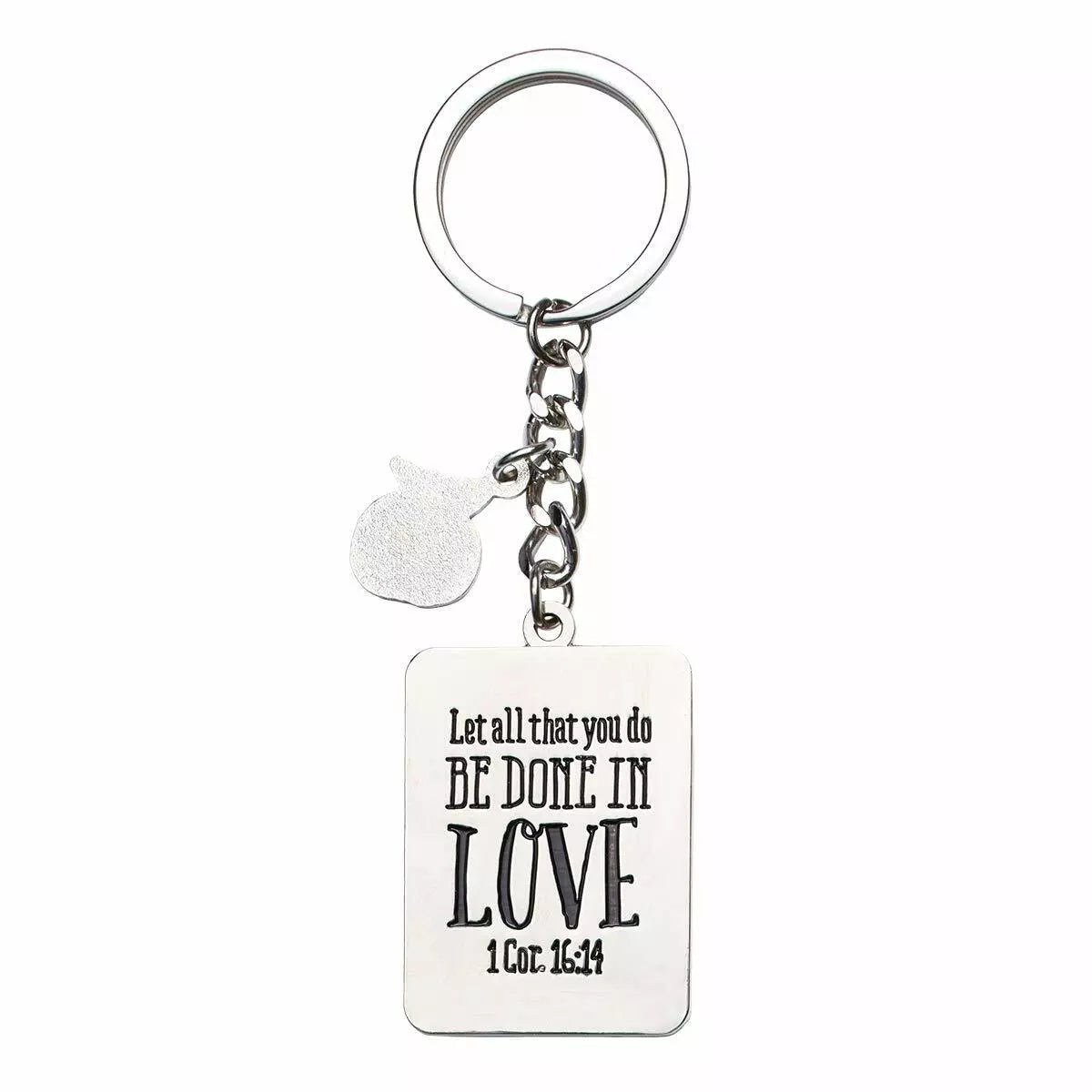 Pink Blessings for a #1 Teacher Key Ring in Gift Tin