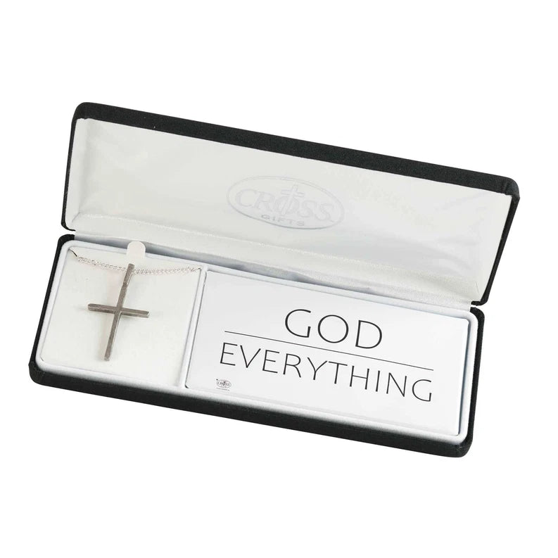 God Over Everything Men's Necklace, 24" Chain